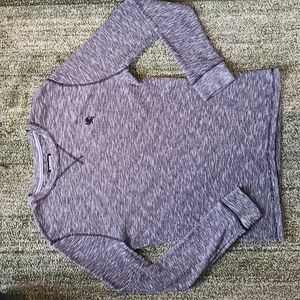 Express Men's Waffle Knit Long Sleeve T-shirt